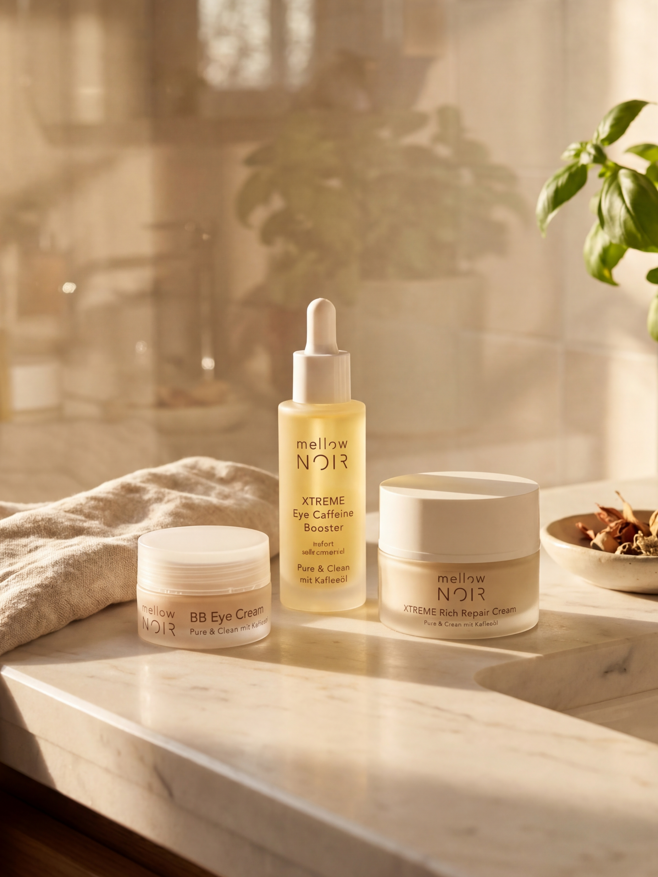 Anti-Augenfalten Morgenroutine