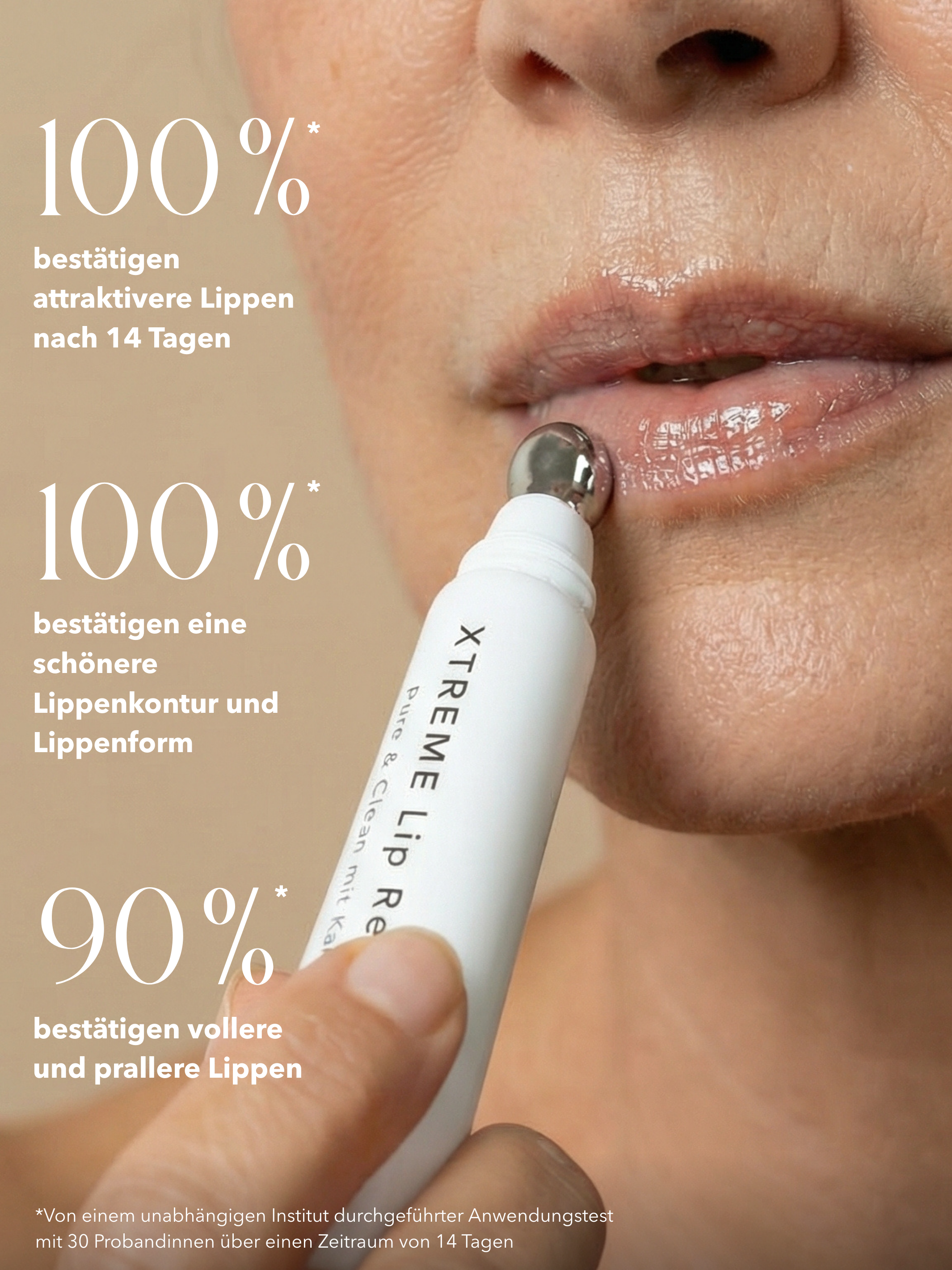 Aufpolsternde Lippenpflege