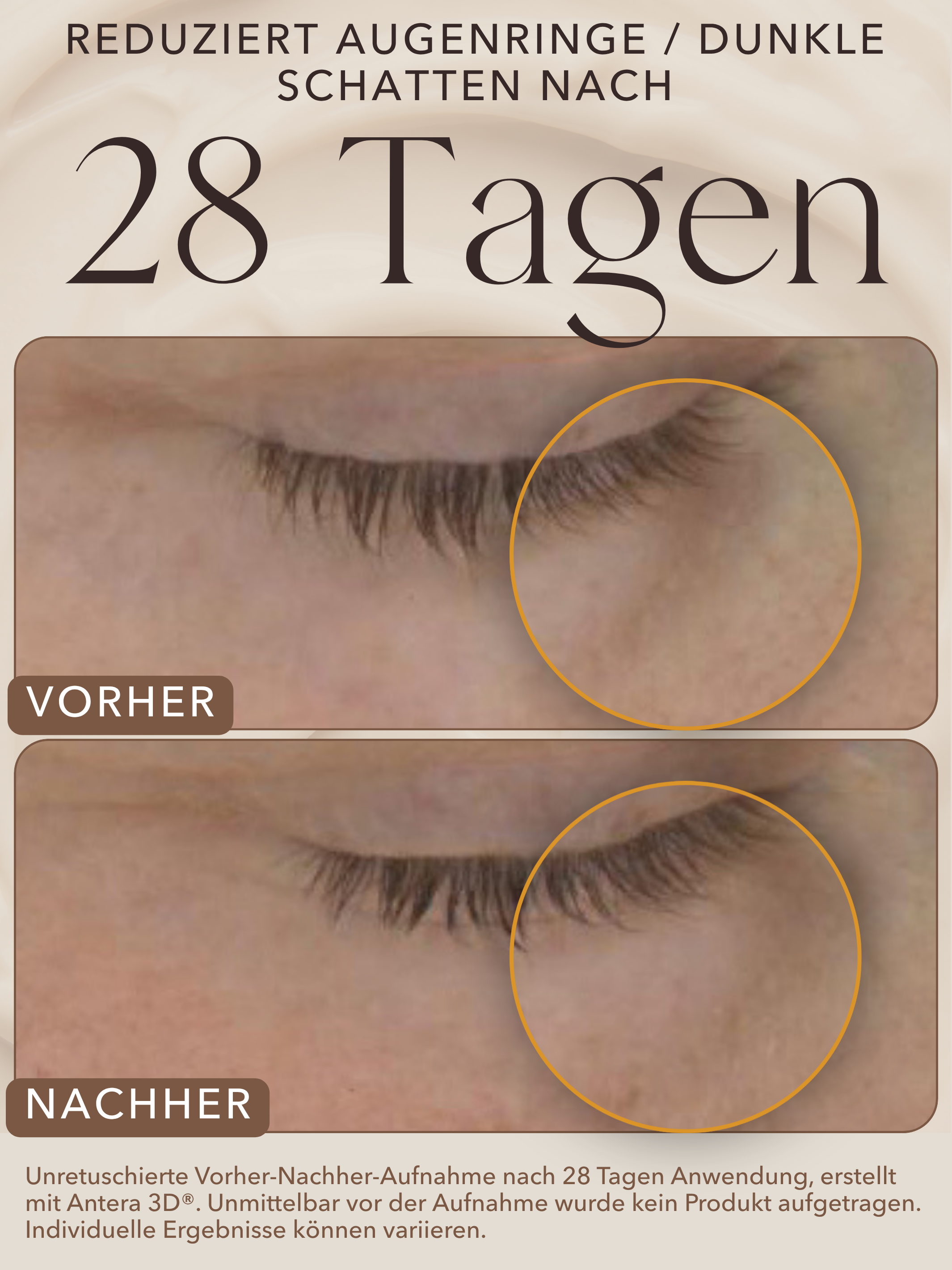 Anti-Augenfalten Morgenroutine
